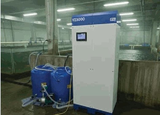 양식장에 설치된 VZ3000